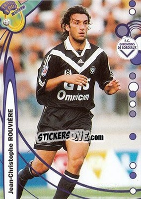 Sticker Jean-Christophe Rouviere - France Foot 1999-2000 - Ds