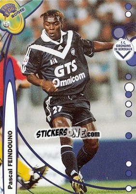 Sticker Pascal Feindouno - France Foot 1999-2000 n. 45 - Ds