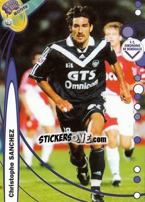 Sticker Christophe Sanchez - France Foot 1999-2000 n. 46 - Ds