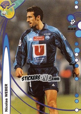 Cromo Nicolas Weber - France Foot 1999-2000 - Ds