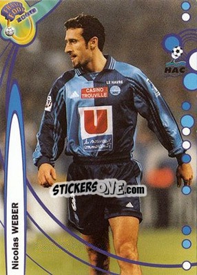 Sticker Nicolas Weber - France Foot 1999-2000 n. 48 - Ds