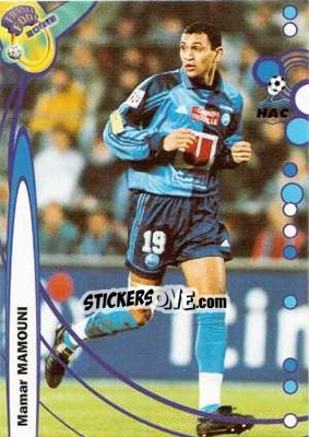 Figurina Mamar Mamouni - France Foot 1999-2000 n. 51 - Ds