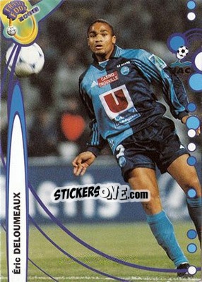 Figurina Eriv Delomeaux - France Foot 1999-2000 n. 52 - Ds