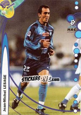 Sticker Jean-Michel Lesage - France Foot 1999-2000 n. 53 - Ds