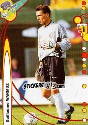 Cromo Guillaume Warmuz - France Foot 1999-2000 - Ds