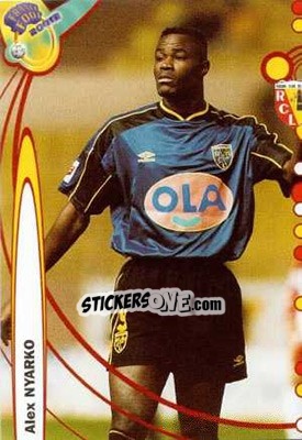 Figurina Alex Nyarko - France Foot 1999-2000 - Ds