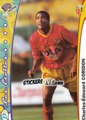 Cromo Charles-Edouard Coridon - France Foot 1999-2000 n. 67 - Ds