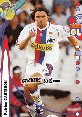 Sticker Patrice Carteron - France Foot 1999-2000 - Ds