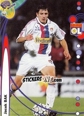 Sticker Jacek Bak - France Foot 1999-2000 - Ds