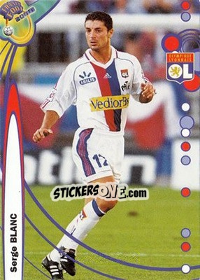 Sticker Serge Blanc - France Foot 1999-2000 - Ds