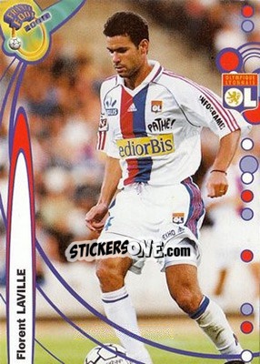 Sticker Florent Laville - France Foot 1999-2000 n. 75 - Ds