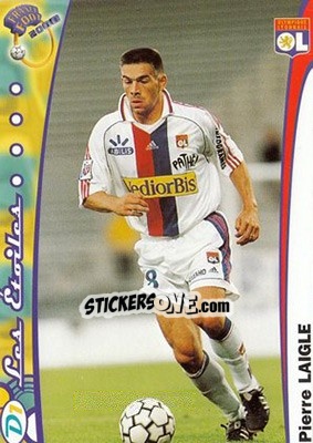Cromo Pierre Laigle - France Foot 1999-2000 - Ds
