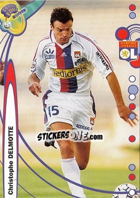 Sticker Christophe Delmotte - France Foot 1999-2000 - Ds