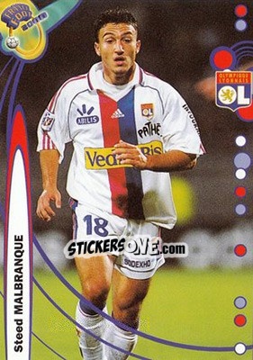 Cromo Steed Malbranque - France Foot 1999-2000 - Ds