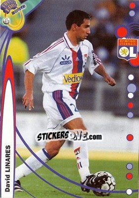Sticker David Linares - France Foot 1999-2000 - Ds