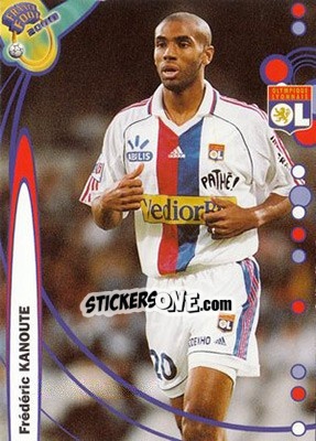 Sticker Frederic Kanoute - France Foot 1999-2000 - Ds