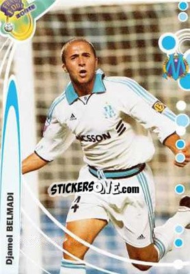 Sticker Djamel Belmadi - France Foot 1999-2000 - Ds