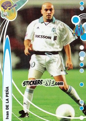 Sticker Ivan De la Pena - France Foot 1999-2000 - Ds