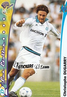 Cromo Christophe Dugarry - France Foot 1999-2000 - Ds