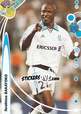 Cromo Ibrahima Bakayoko - France Foot 1999-2000 - Ds