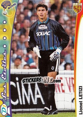 Cromo Lionel Letizi - France Foot 1999-2000 - Ds