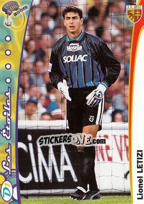 Cromo Lionel Letizi - France Foot 1999-2000 n. 102 - Ds