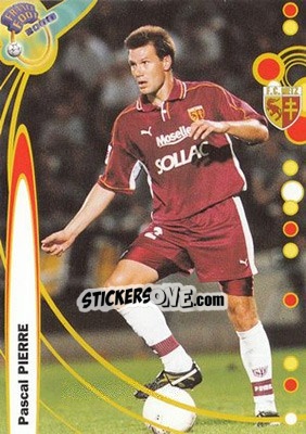 Cromo Pascal Pierre - France Foot 1999-2000 - Ds
