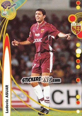 Sticker Ludovic Asuar - France Foot 1999-2000 n. 111 - Ds