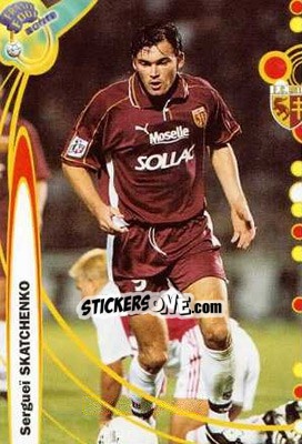 Cromo Serguei Skatchenko - France Foot 1999-2000 - Ds