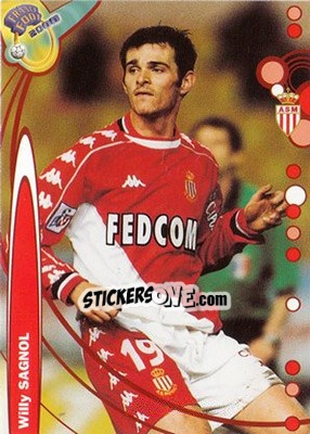 Sticker Willy Sagnol - France Foot 1999-2000 n. 118 - Ds