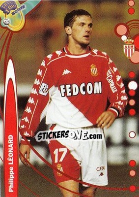 Sticker Philippe Leonard - France Foot 1999-2000 - Ds