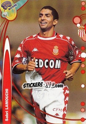 Cromo Sabri Lamouchi - France Foot 1999-2000 - Ds