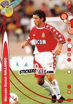 Sticker Marcelo Gallardo - France Foot 1999-2000 - Ds