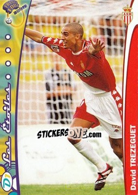 Sticker David Trezeguet - France Foot 1999-2000 - Ds