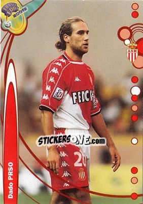 Sticker Dado Prso - France Foot 1999-2000 n. 129 - Ds