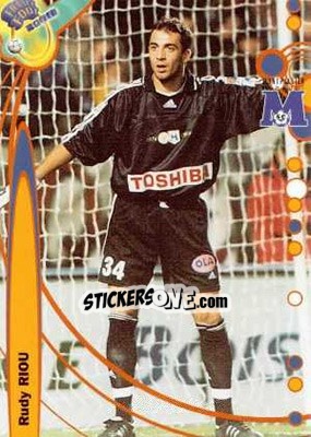 Sticker Rudy Riou - France Foot 1999-2000 n. 130 - Ds