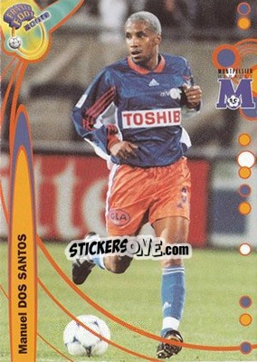 Sticker Manuel Dos Santos - France Foot 1999-2000 n. 131 - Ds
