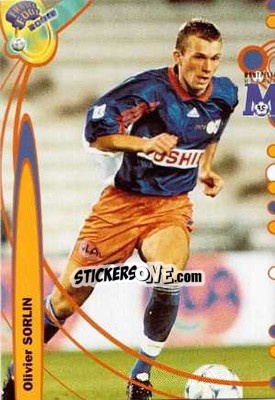 Cromo Olivier Sorlin - France Foot 1999-2000 - Ds
