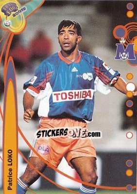 Figurina Partice Loko - France Foot 1999-2000 n. 139 - Ds