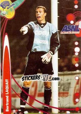 Cromo Betrand Laquait - France Foot 1999-2000 - Ds