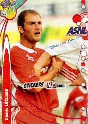 Sticker Cedric Lecluse - France Foot 1999-2000 - Ds