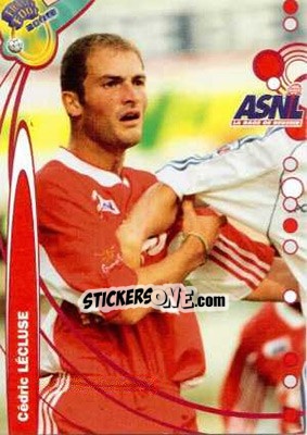 Sticker Cedric Lecluse - France Foot 1999-2000 n. 143 - Ds