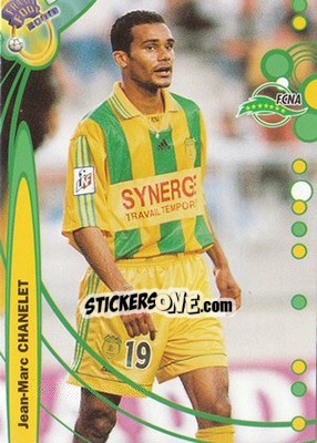 Sticker Jean-Marc Chanelet - France Foot 1999-2000 n. 155 - Ds
