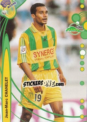 Cromo Jean-Marc Chanelet - France Foot 1999-2000 - Ds