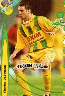 Cromo Charles Devineau - France Foot 1999-2000 - Ds