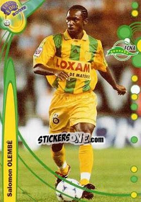 Cromo Salomon Olembe - France Foot 1999-2000 n. 162 - Ds