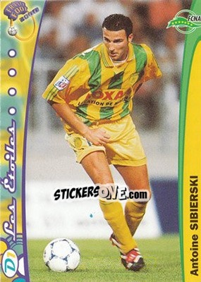 Sticker Antoine Sibierski - France Foot 1999-2000 - Ds