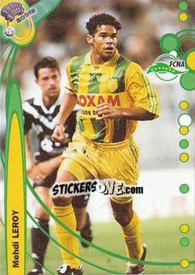 Sticker Mehdi Leroy - France Foot 1999-2000 - Ds