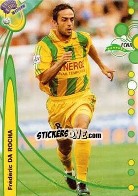 Sticker Frederic Da Rocha - France Foot 1999-2000 - Ds
