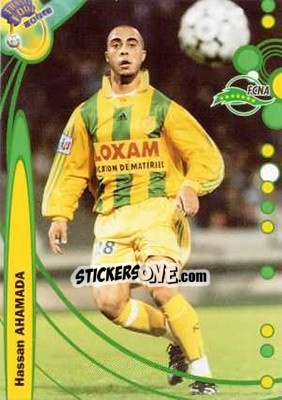 Sticker Hassan Ahamada - France Foot 1999-2000 - Ds